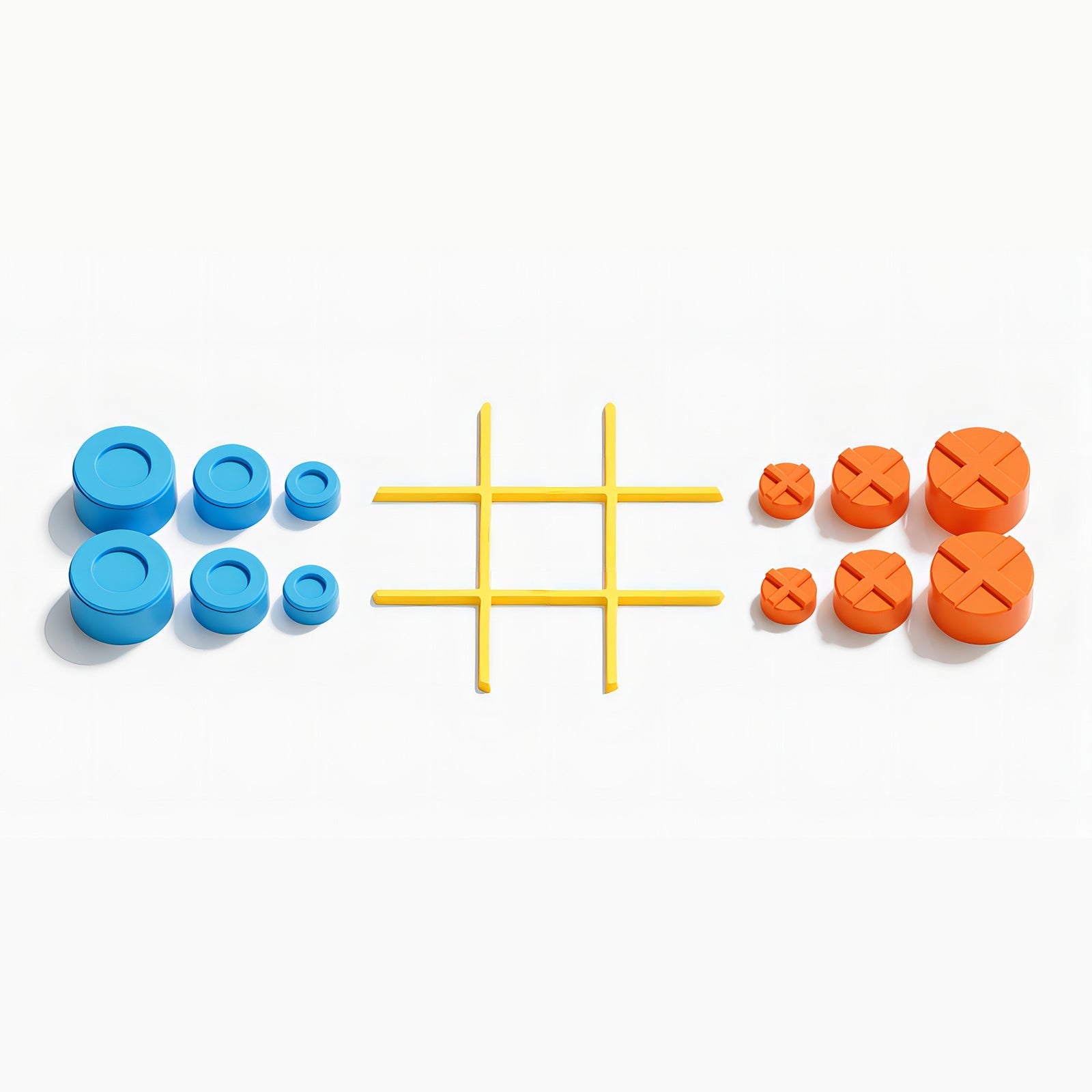MentiBox - Puzzle elettronico rettangolare con griglia e pulsanti