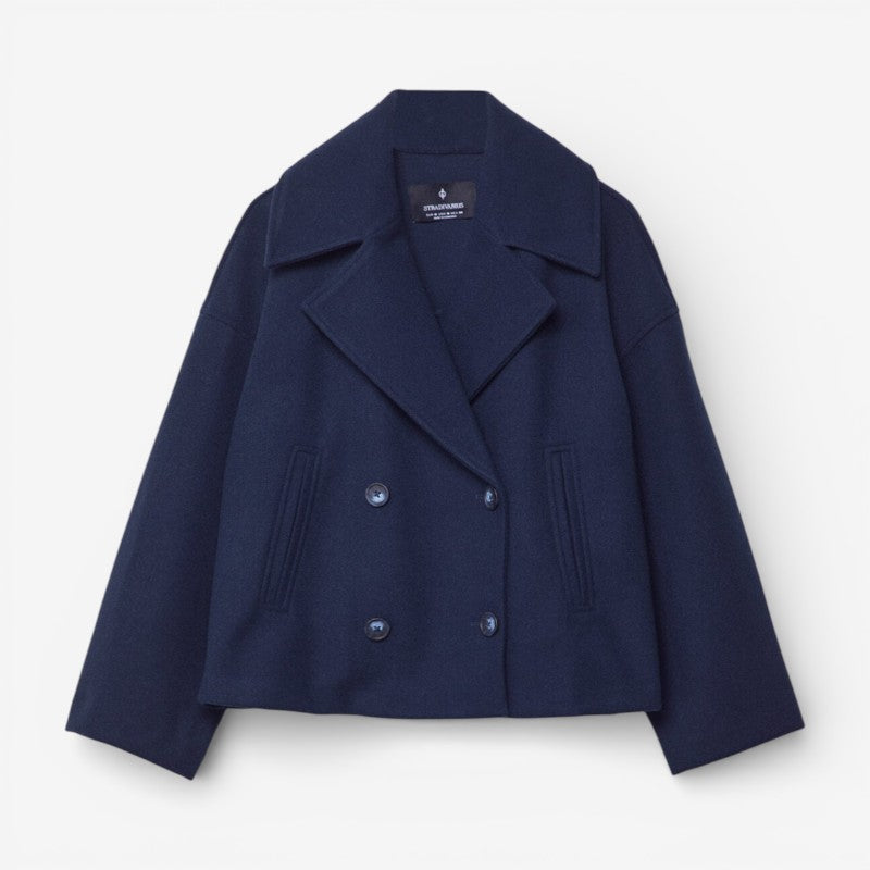 Madelyn - Cappotto a maniche lunghe con chiusura a bottoni