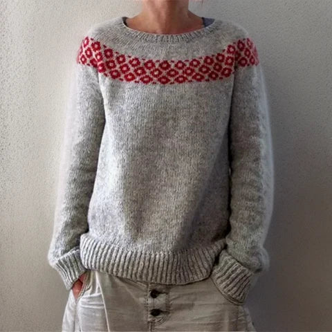Clara - Pull décontracté avec manches longues confortables