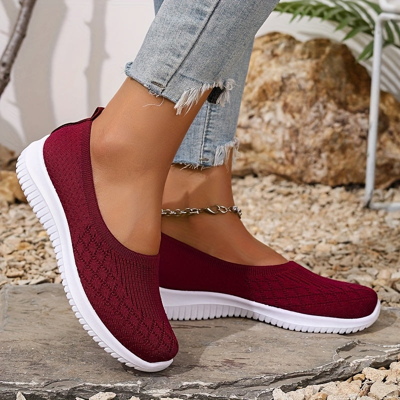 Bella – Sneakers slip-on minimaliste con suola leggera e design traspirante