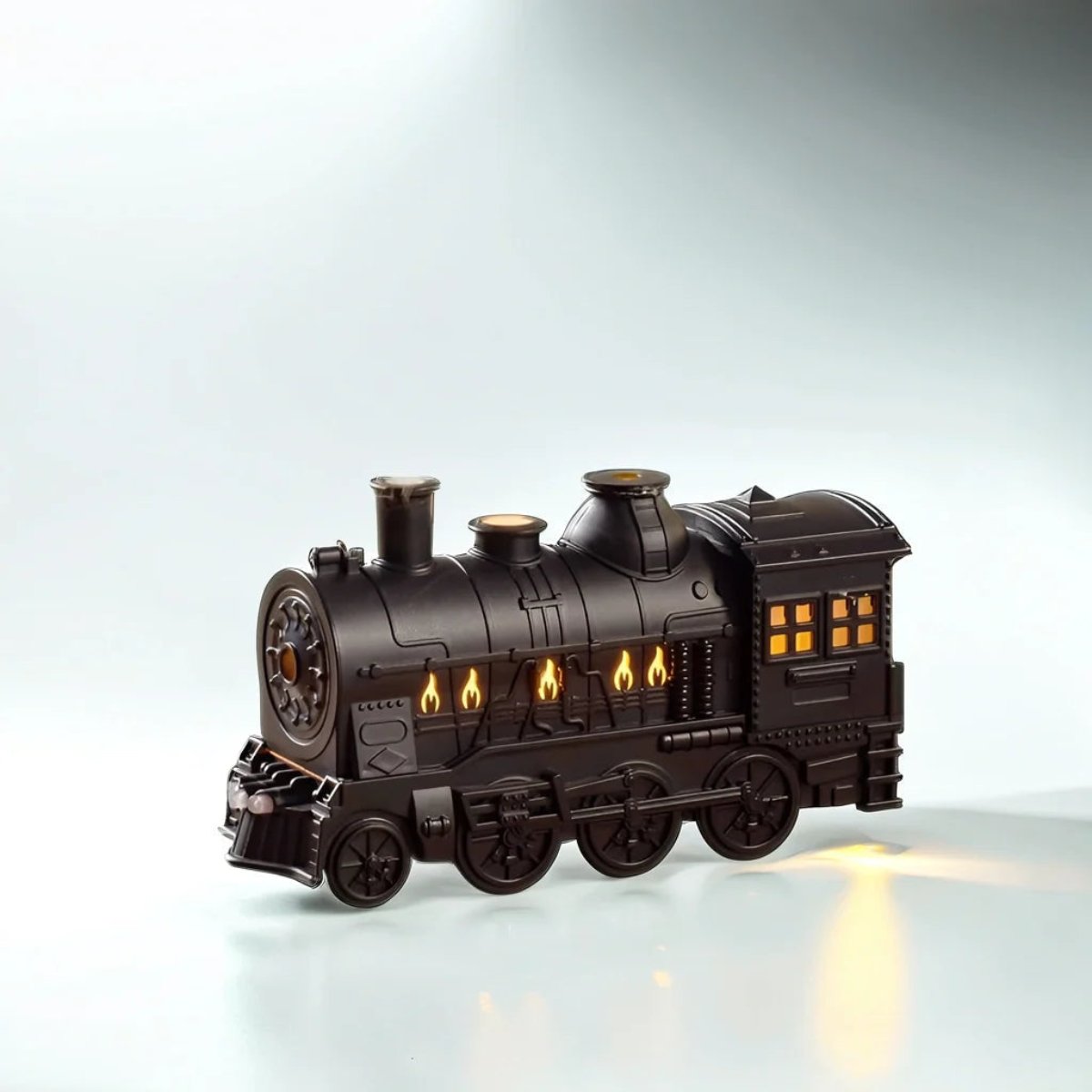 RailMate - Diffusore per aromaterapia a forma di treno con illuminazione e telecomando