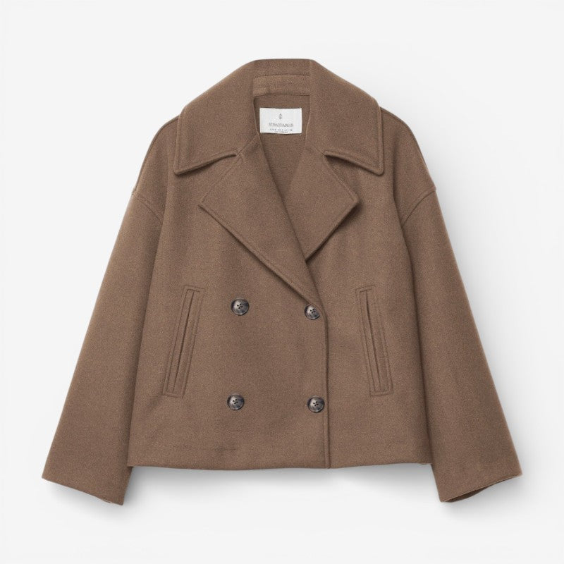 Madelyn - Cappotto a maniche lunghe con chiusura a bottoni