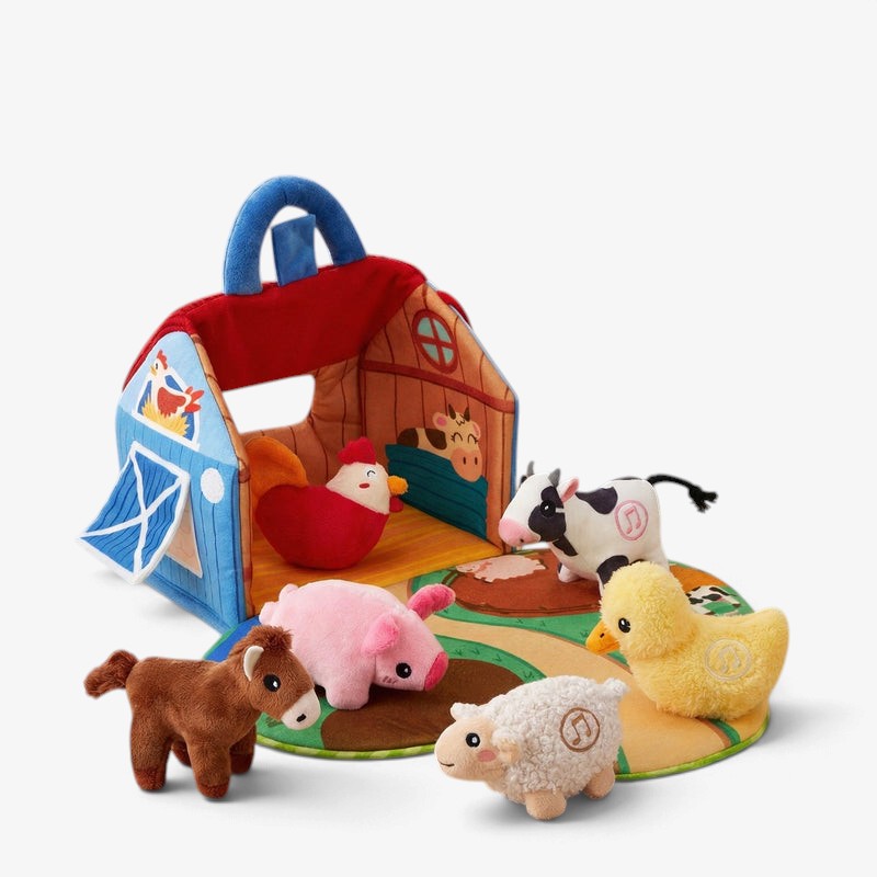 Farmplush - Interactive Plush Farm Animal Set With Sound Features