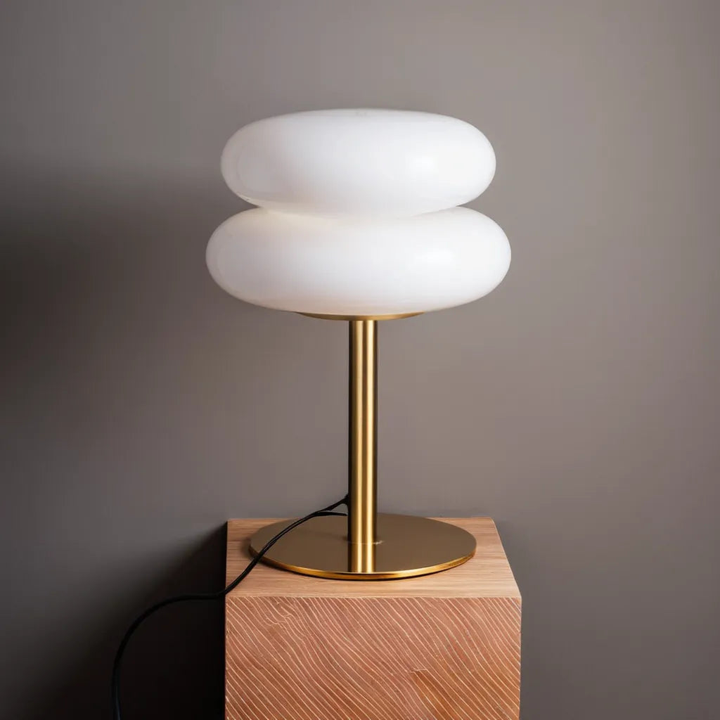 MiraCloud - Retro-inspired table lamp with a soft, cloud-like glow