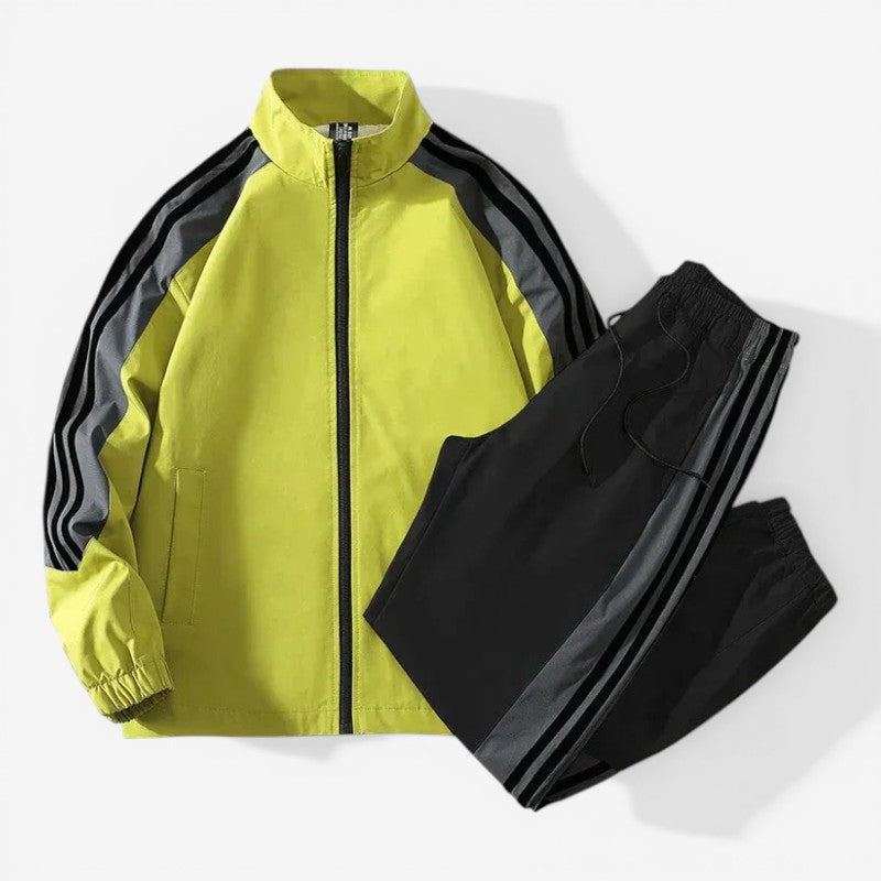 Zip Jacket and Pants Set