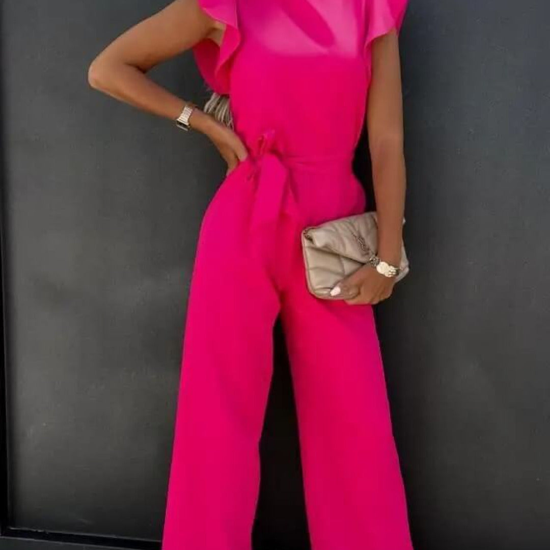 Corisande - Stijlvolle Zomer Jumpsuit met Losse Pasvorm voor Dames-4
