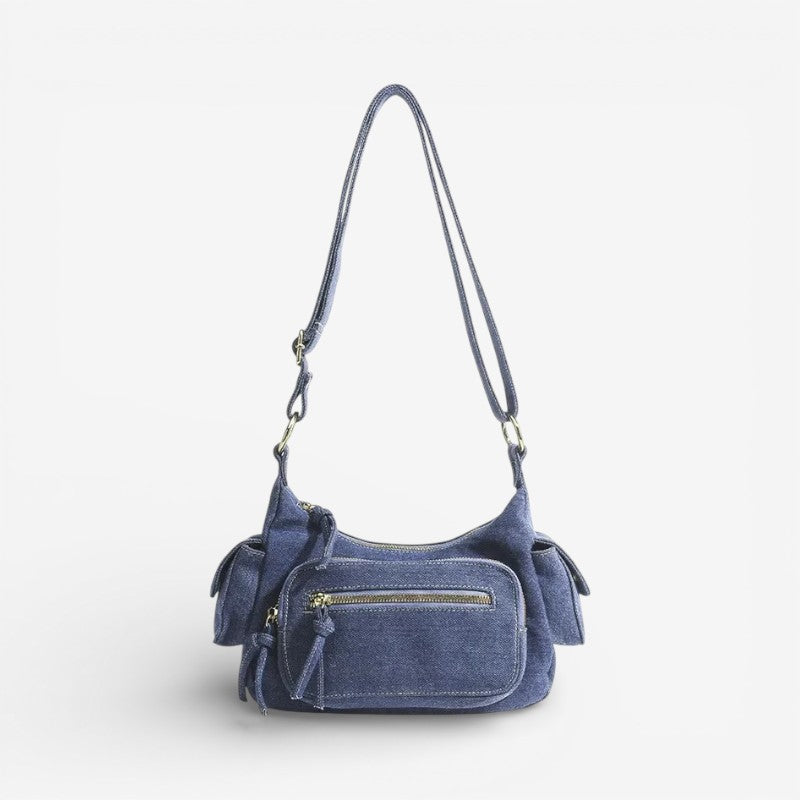 Remi – Sac d'épaule avec bandoulière réglable et poches zippées