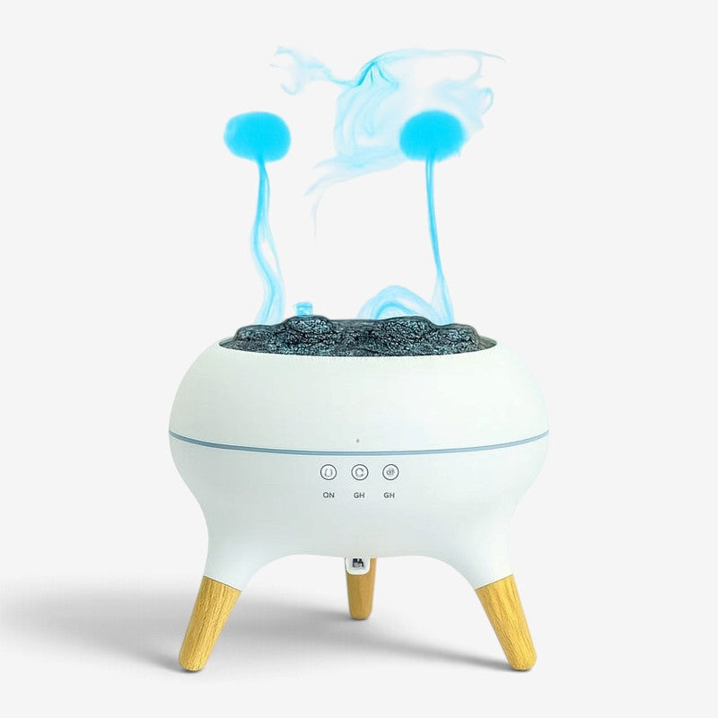 AquaJelly - Diffuseur d’arômes avec effet méduse et changement de couleur LED
