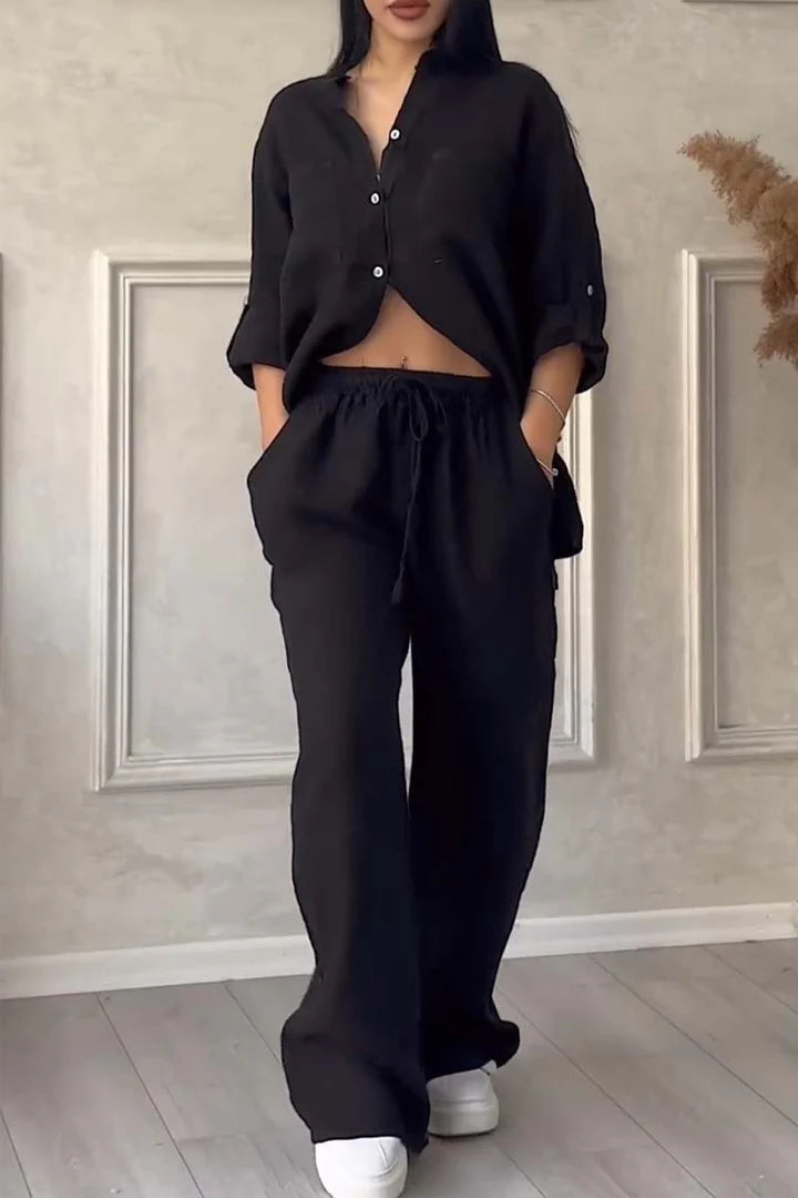 FusionChic™ - Ensemble Robes en Lin Élégantes | 1+1 Gratuit
