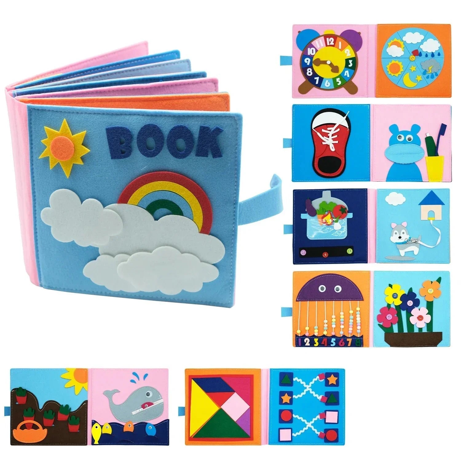 StoryBook - Montessori kniha příběhů s rozvojovými hrami