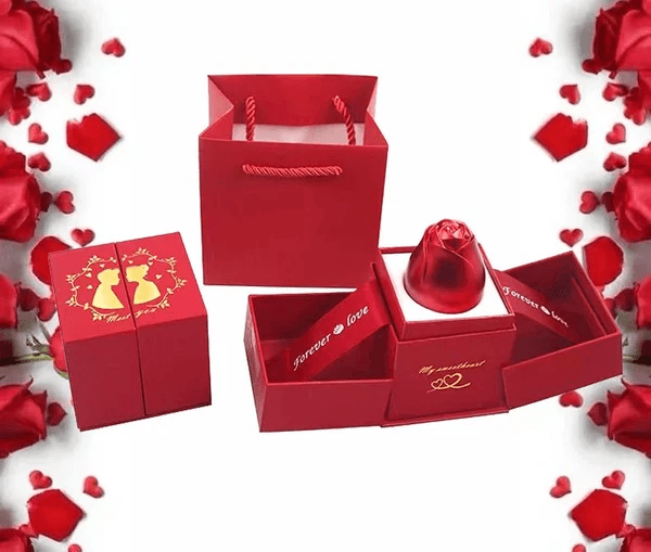 HeartGlow - Personalized "I Love You" pendant with unique projection feature