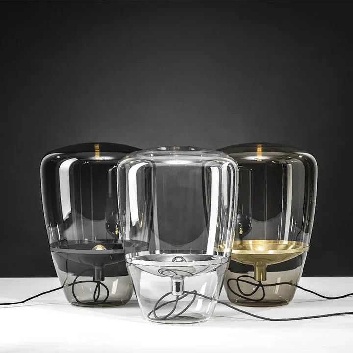 Lumiara - Contemporary glass table lamp with energy-efficient LED