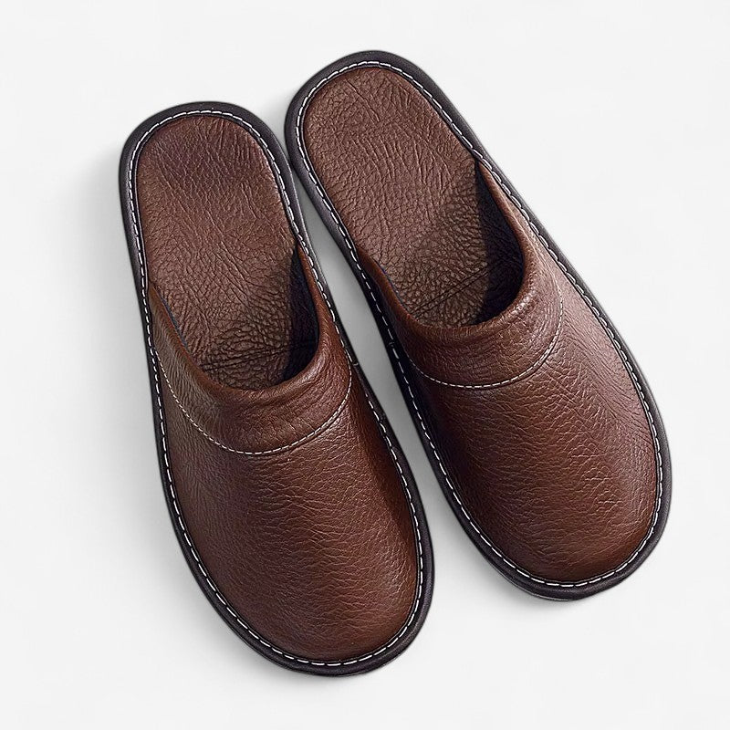 CozyStep – Round Toe Slippers with Slip-On Design