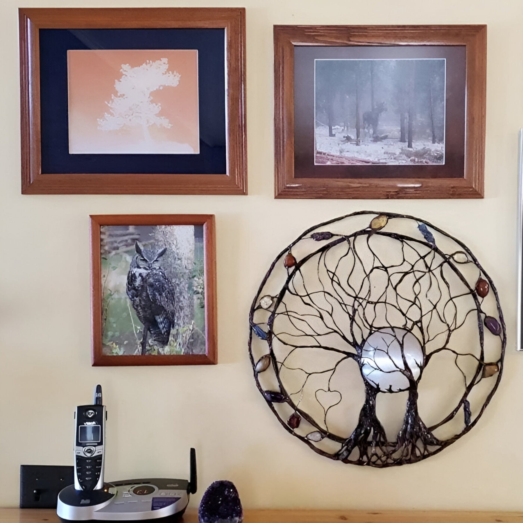 EternaBloom - Affascinante opera d'arte dell'albero della vita per decorazione spirituale della casa