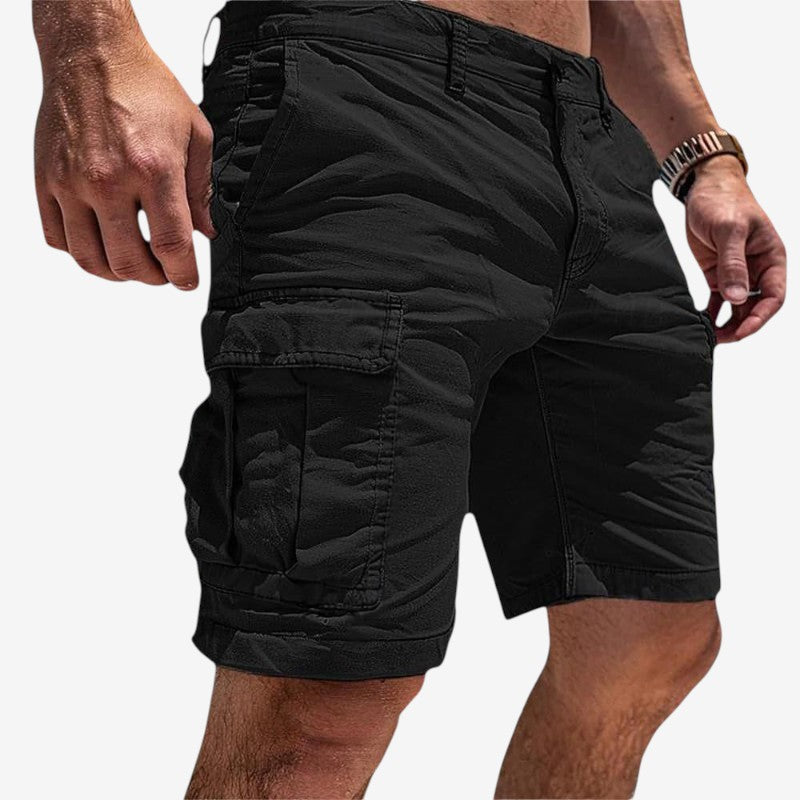Pantaloncini da uomo fino al ginocchio con tasche utility