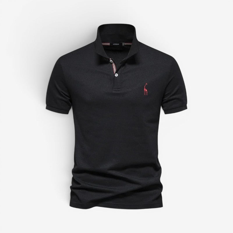 Męska koszulka polo slim fit z krótkim rękawem