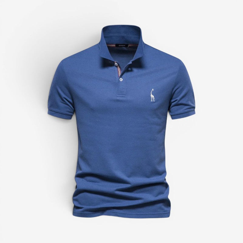 Męska koszulka polo slim fit z krótkim rękawem