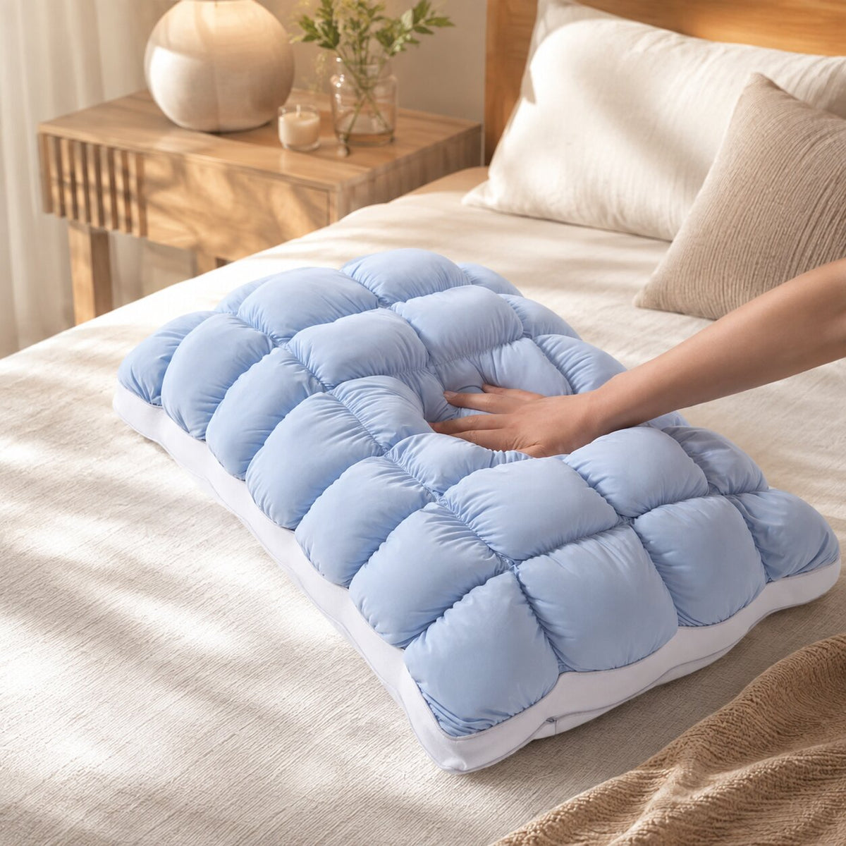 Loftelle - Oreiller en microfibre pour la literie