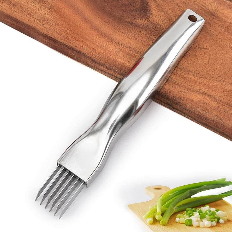 SliceMate – Nerezový kráječ cibule s designem 6 čepelí