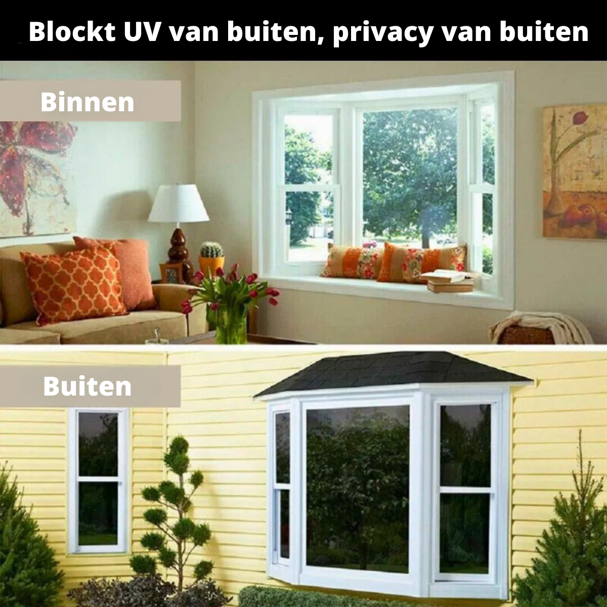 ClearView - Privacy film for windows with UV protection