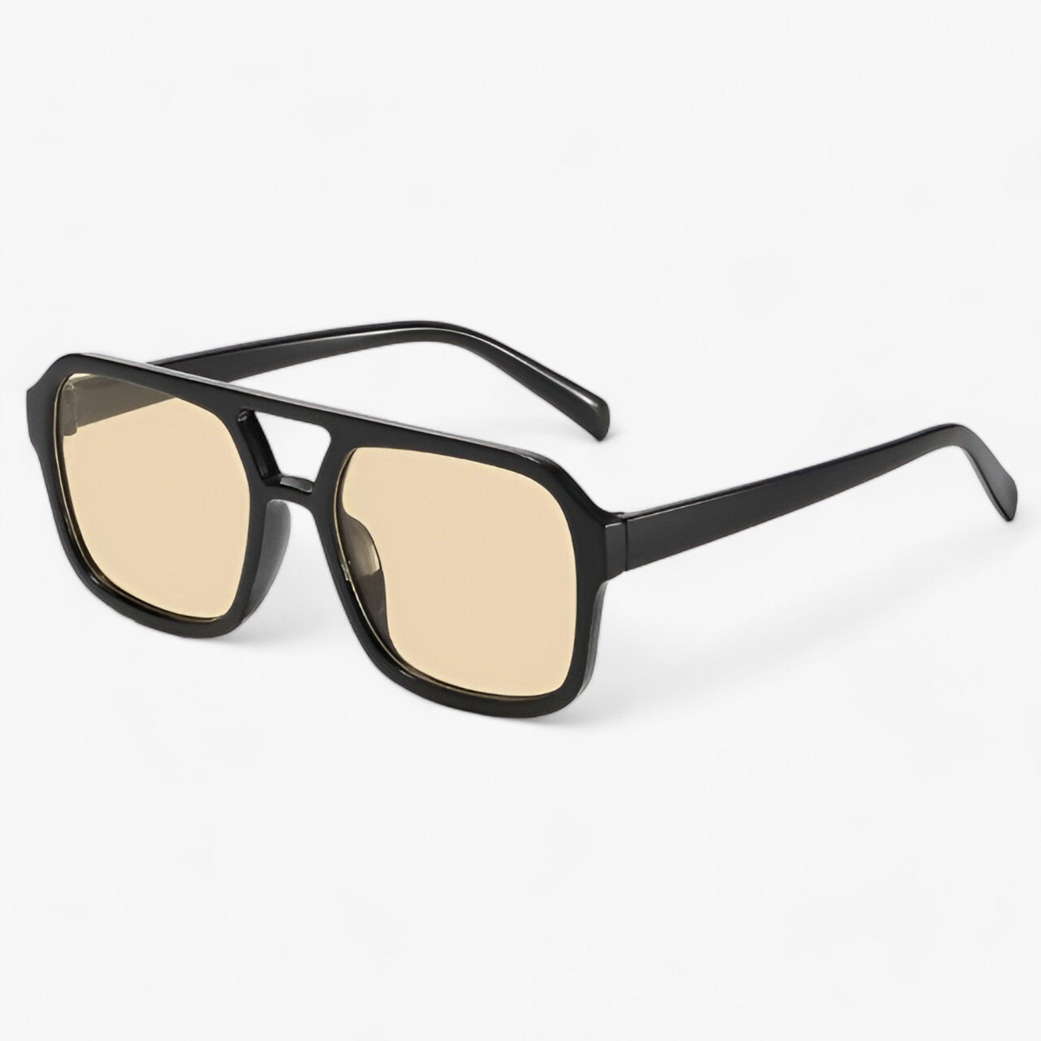 Mirena - Vintage kwadratowe okulary przeciwsłoneczne z ochroną UV400