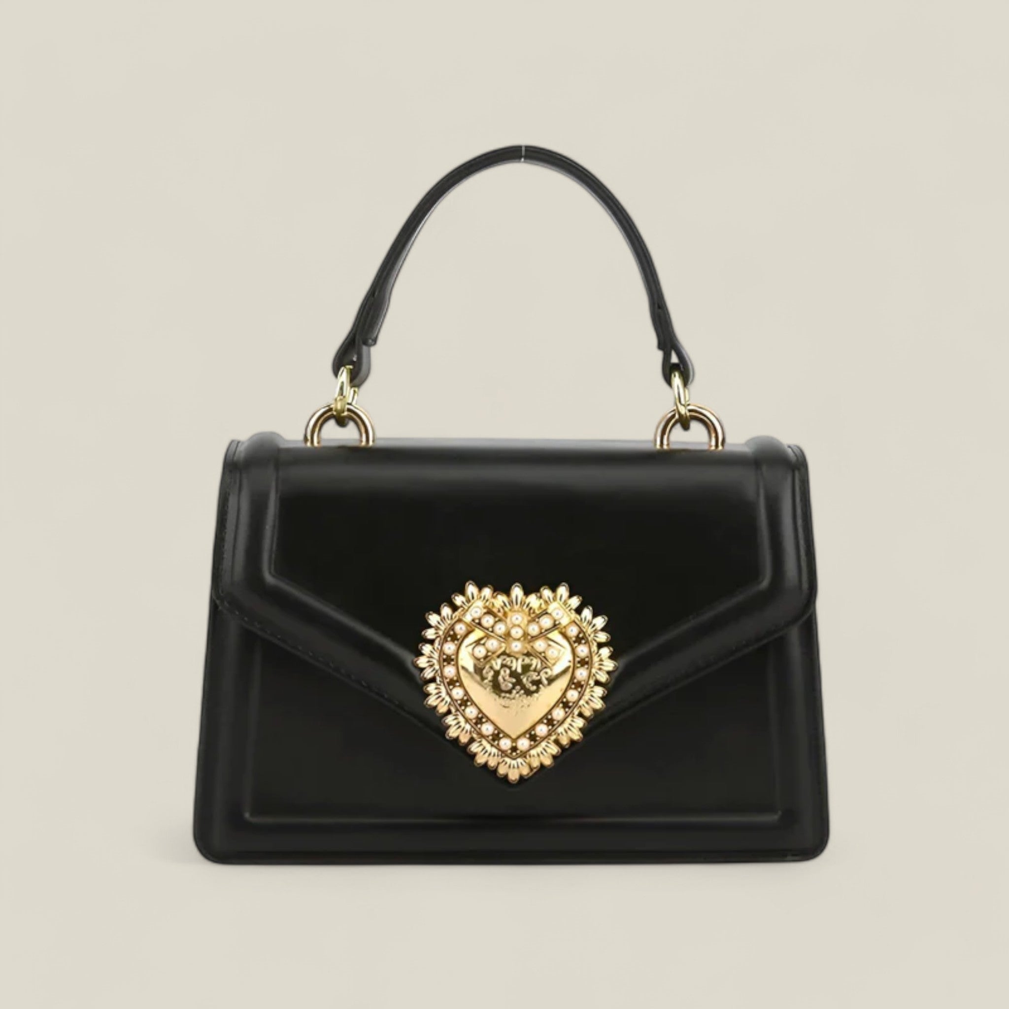 Elise - Compact Crossbody Handbag with Chic Shell Design
