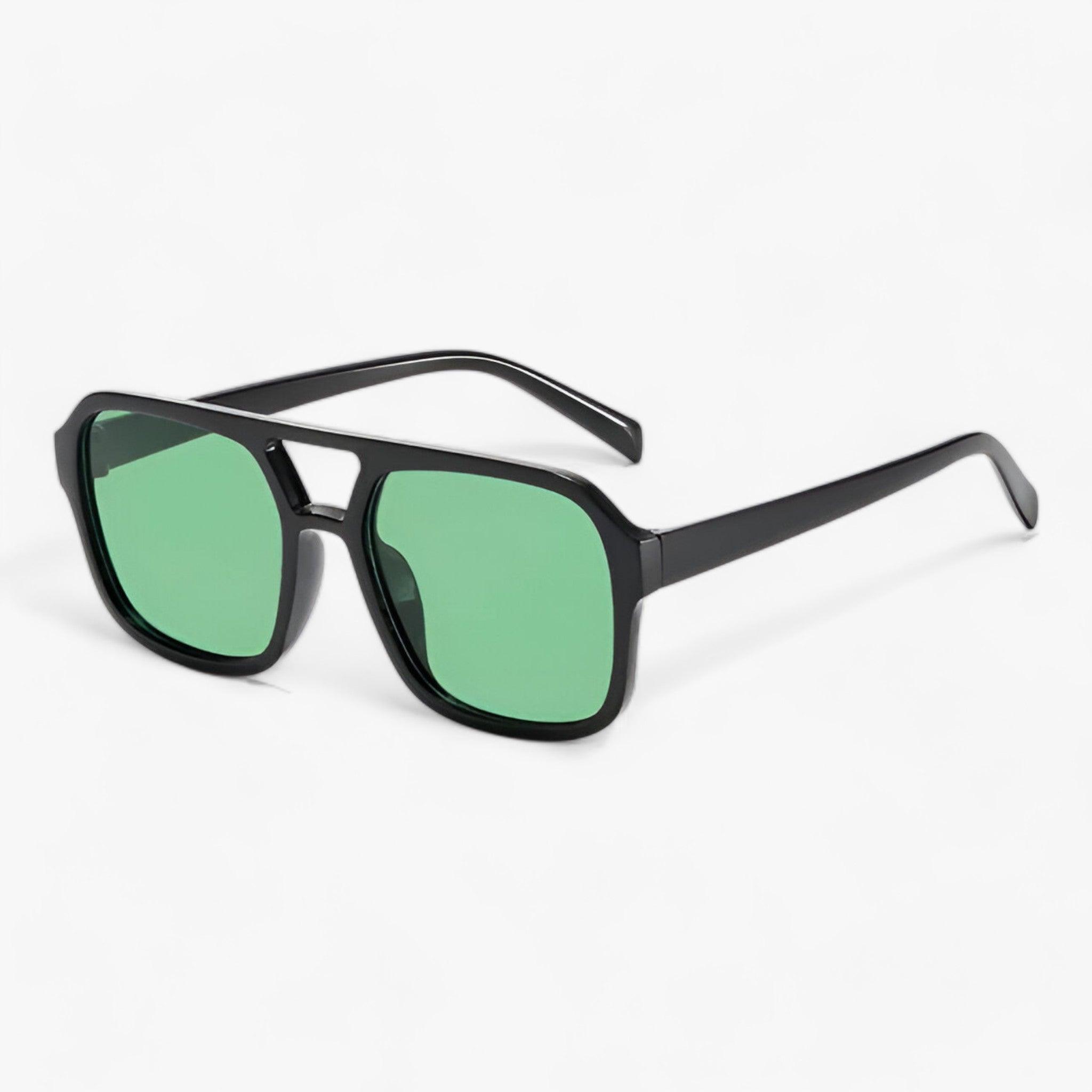 Mirena - Vintage kwadratowe okulary przeciwsłoneczne z ochroną UV400