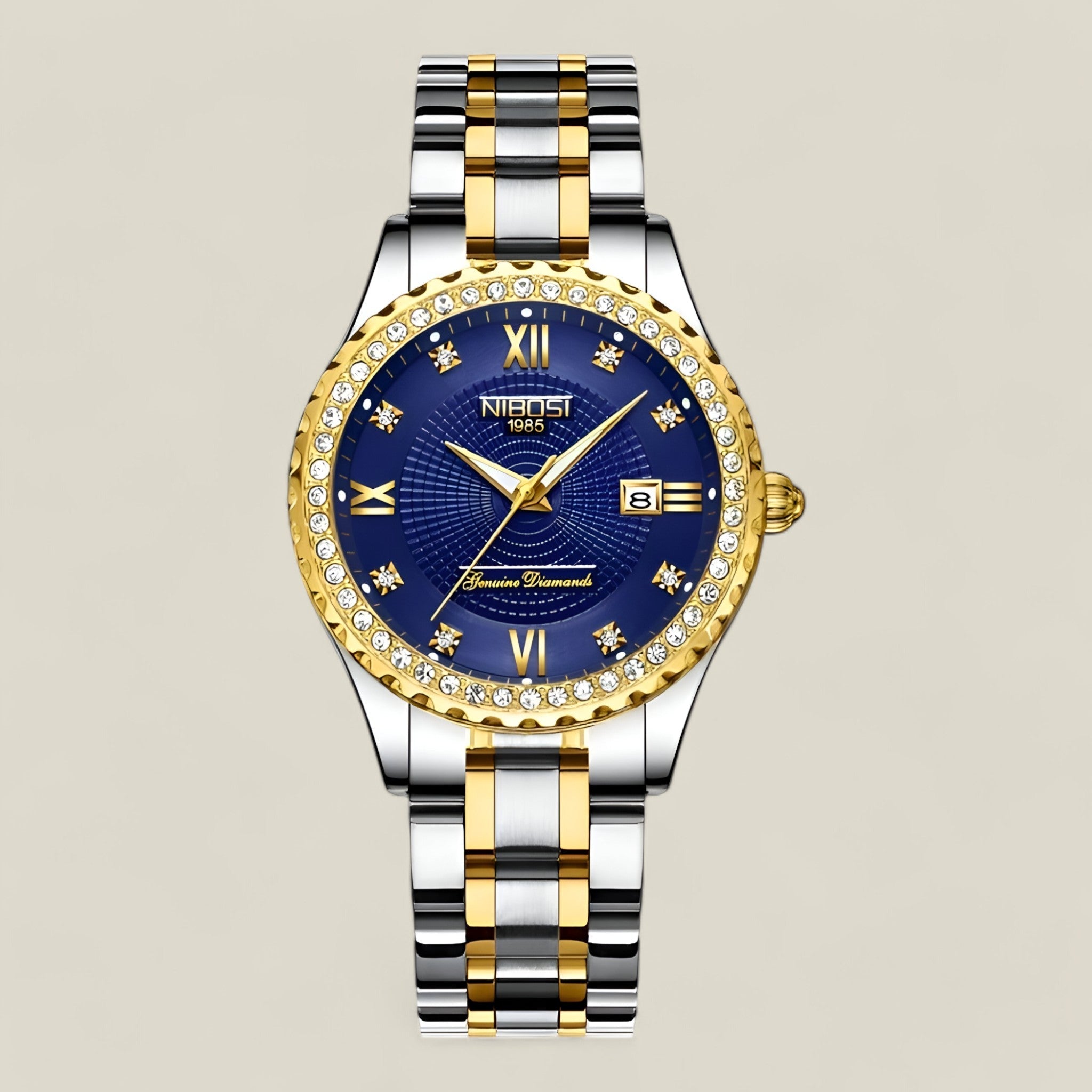 Agnes - Elegant gold watch with a classic bracelet for a refined style