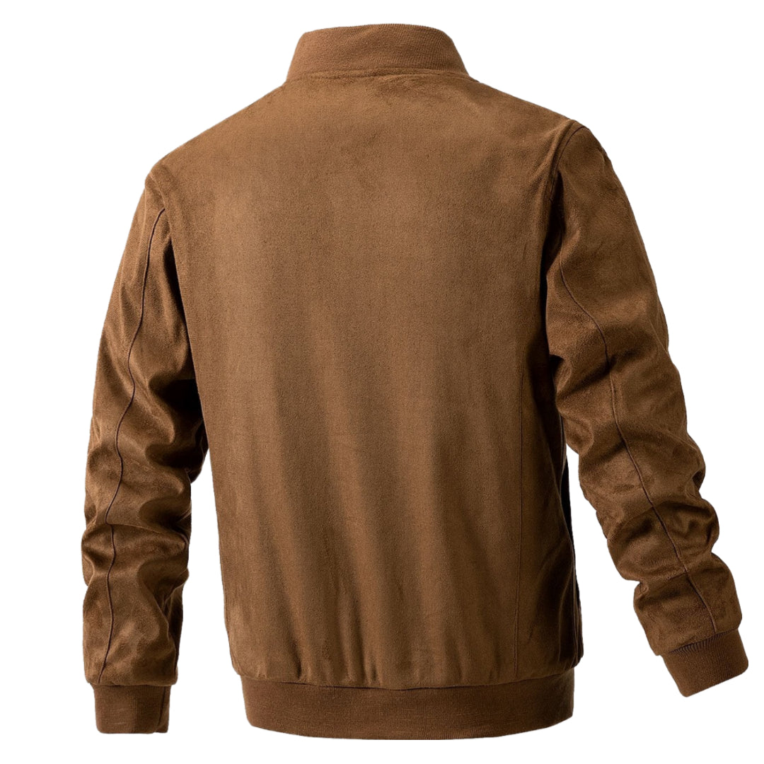 Thor - Bomber classico con maniche lunghe e tasche sul petto con zip