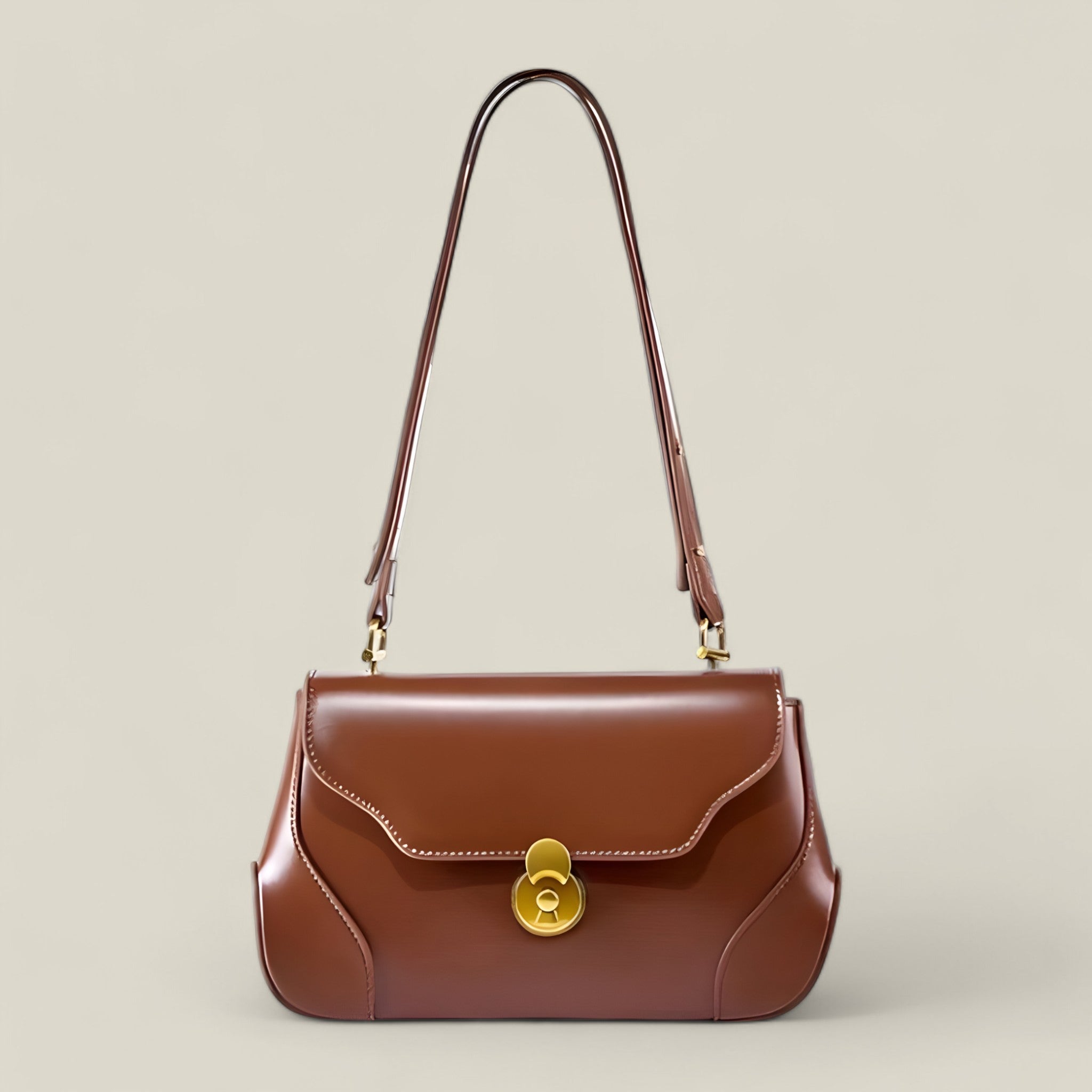 Hannah - Trendy Shoulder Saddle Bag with Stylish and Fashionable Design