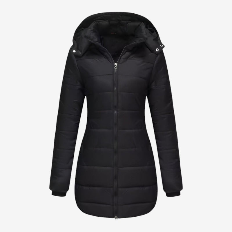 ParkaNest - Parka longue pour femme avec capuche