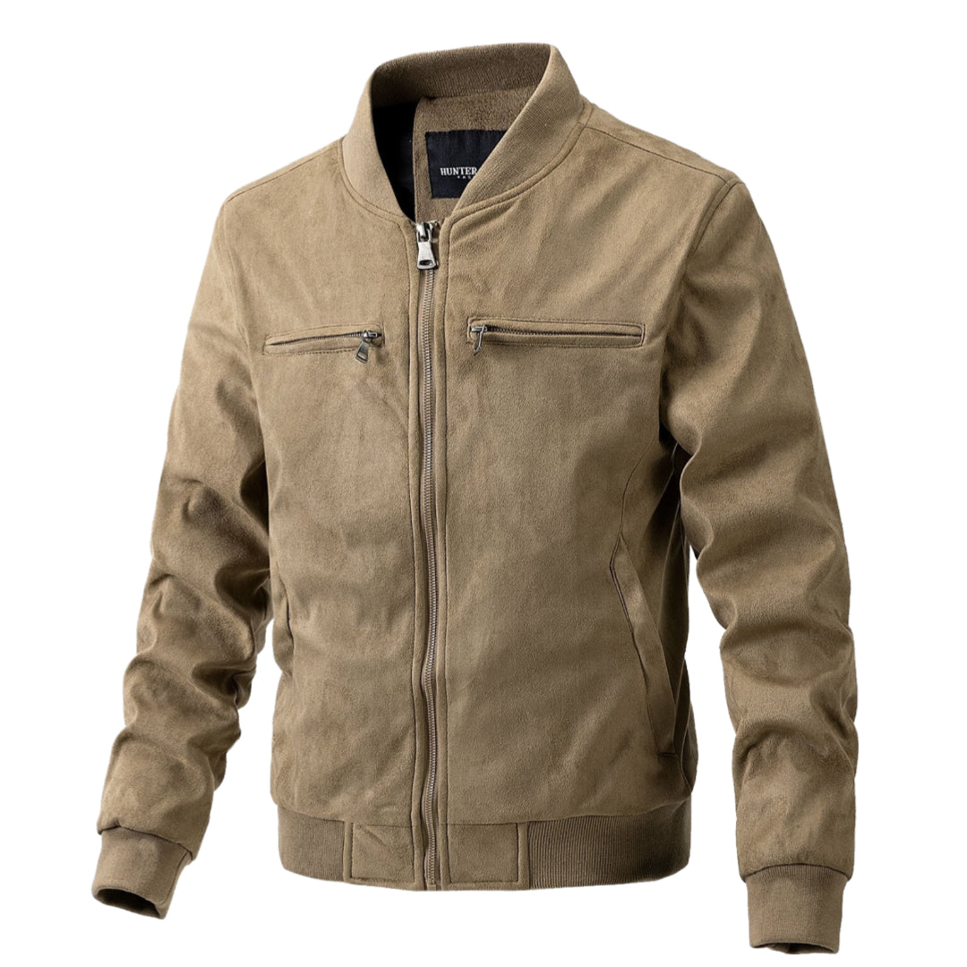 Thor - Bomber classico con maniche lunghe e tasche sul petto con zip