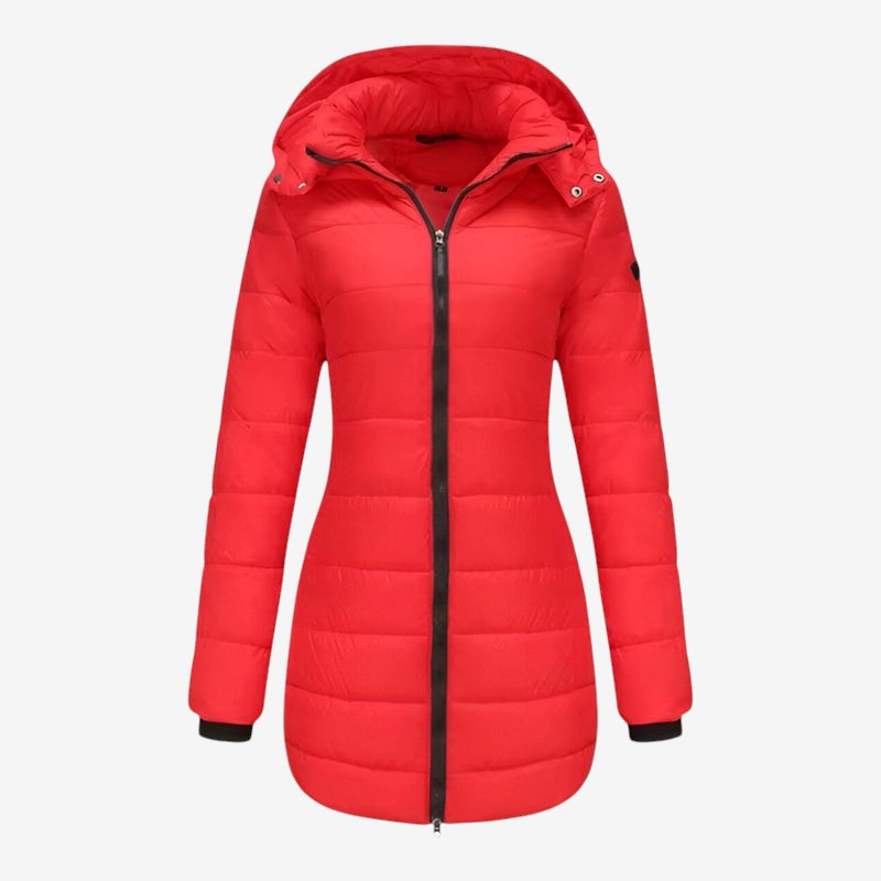 ParkaNest - Parka longue pour femme avec capuche