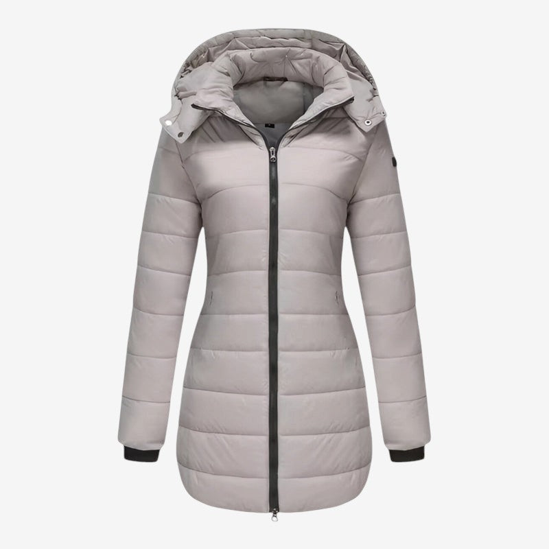 ParkaNest - Parka longue pour femme avec capuche