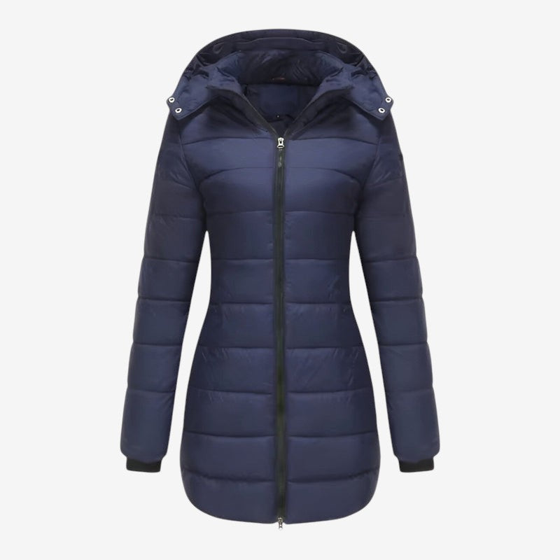 ParkaNest - Parka longue pour femme avec capuche