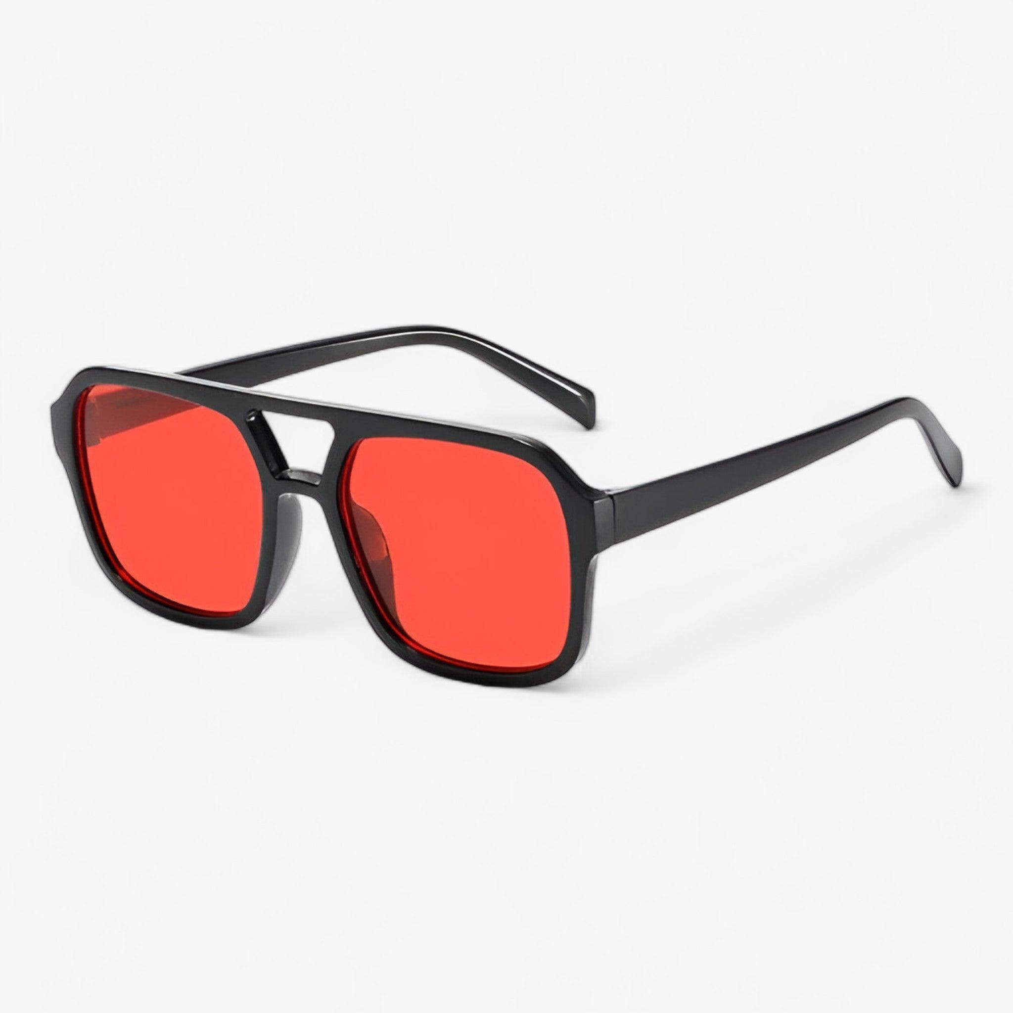Mirena - Vintage kwadratowe okulary przeciwsłoneczne z ochroną UV400