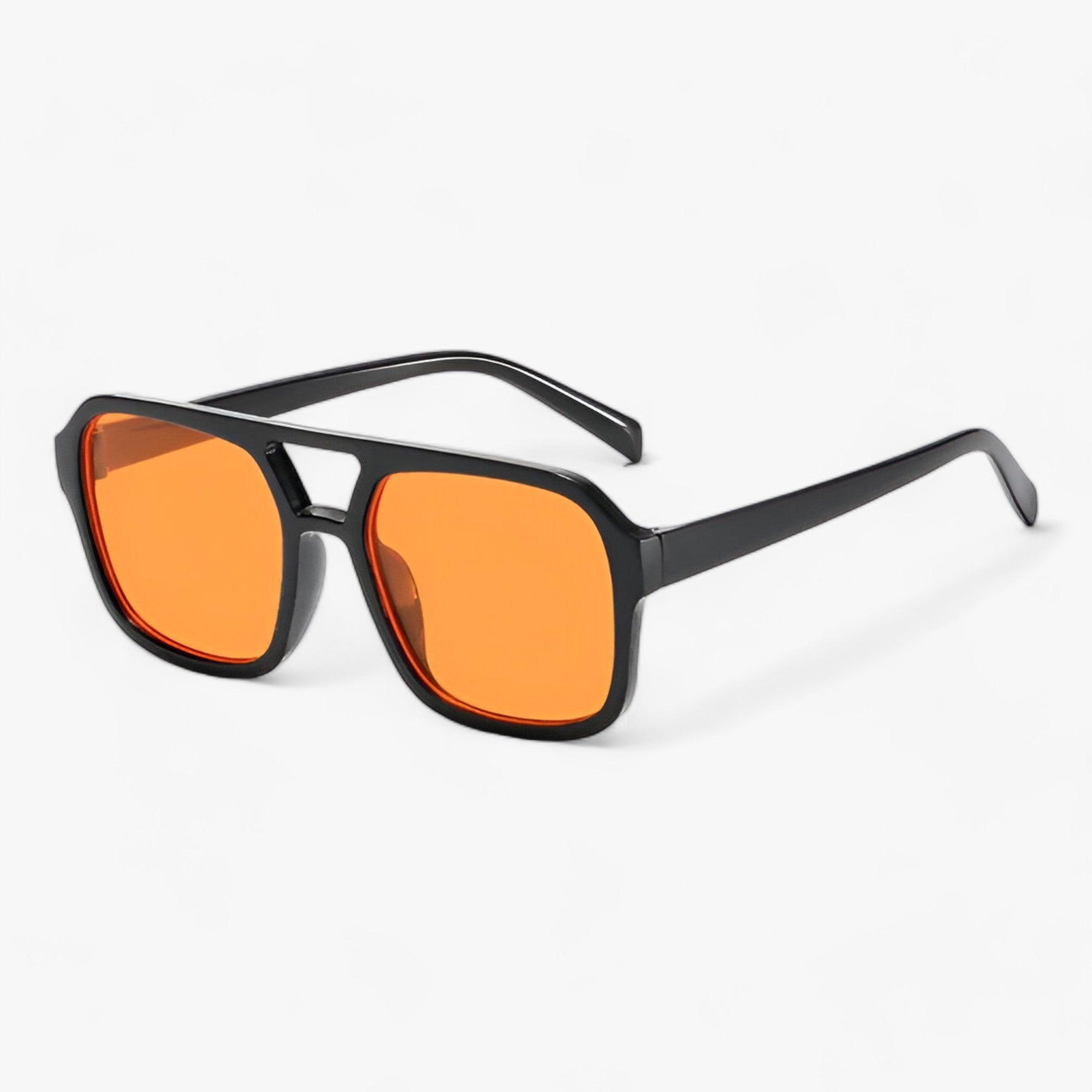 Mirena - Vintage kwadratowe okulary przeciwsłoneczne z ochroną UV400