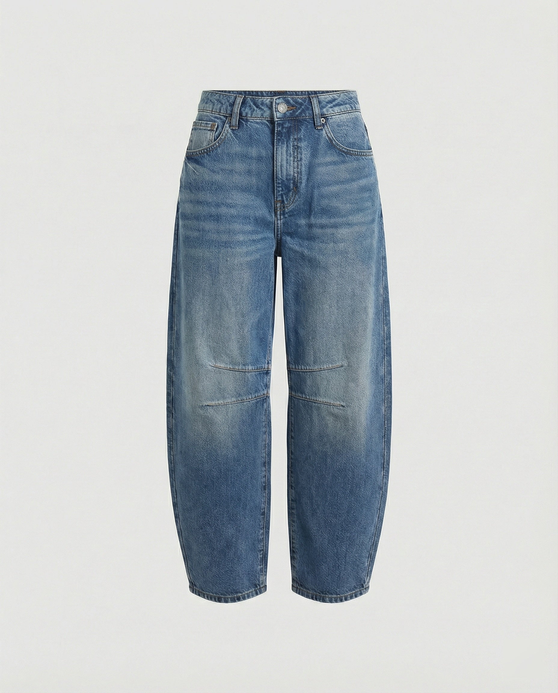 Colette - Mid Rise Barrel Jeans for Women