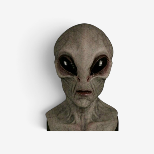 Realistic Alien Full Head Mask for Halloween and Cosplay