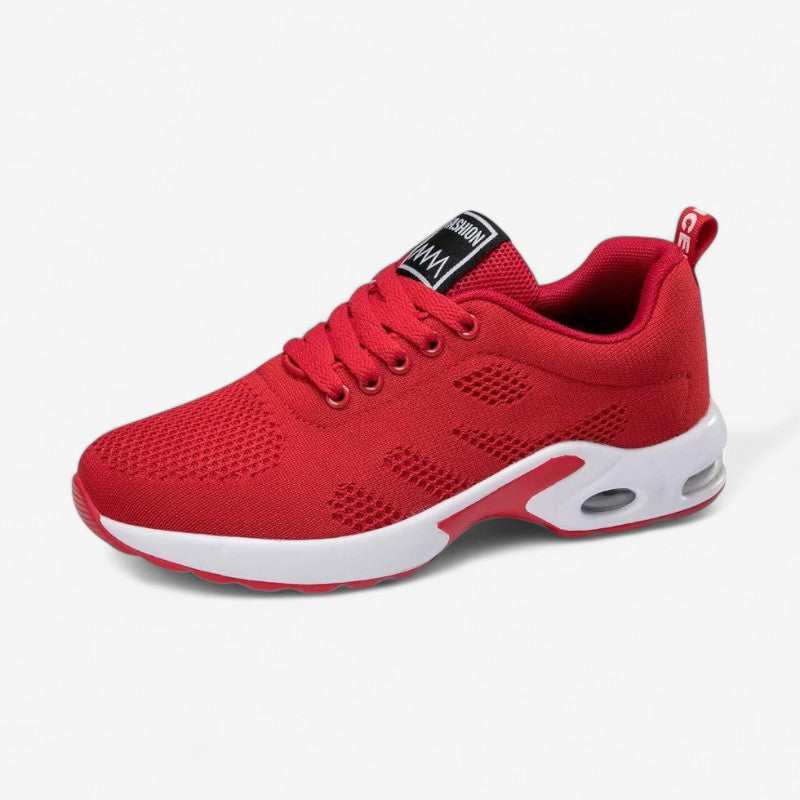 Camila – Sneakers met Ronde Neus Veters en Slip On Ontwerp