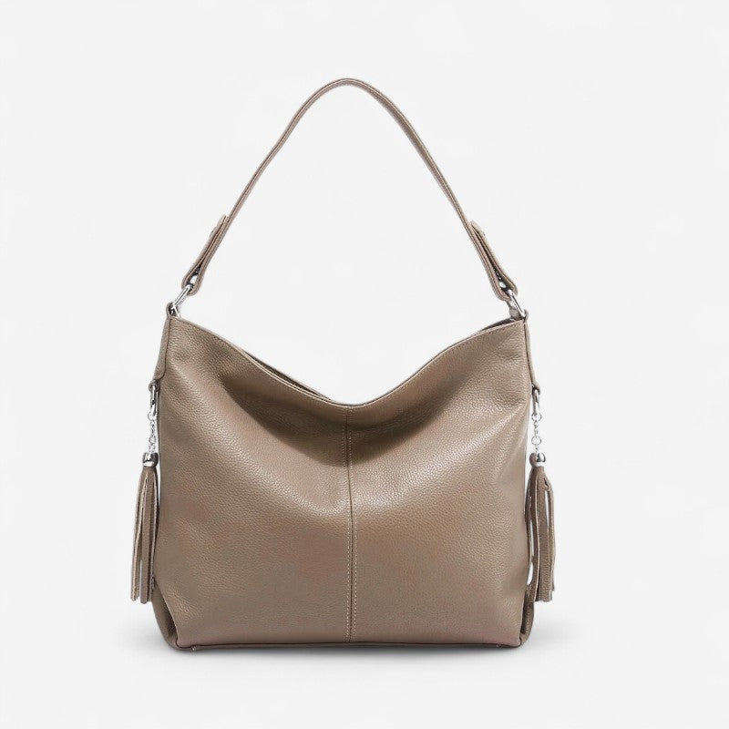 Marie – Shoulder Bag with Adjustable Straps and Tassel Design