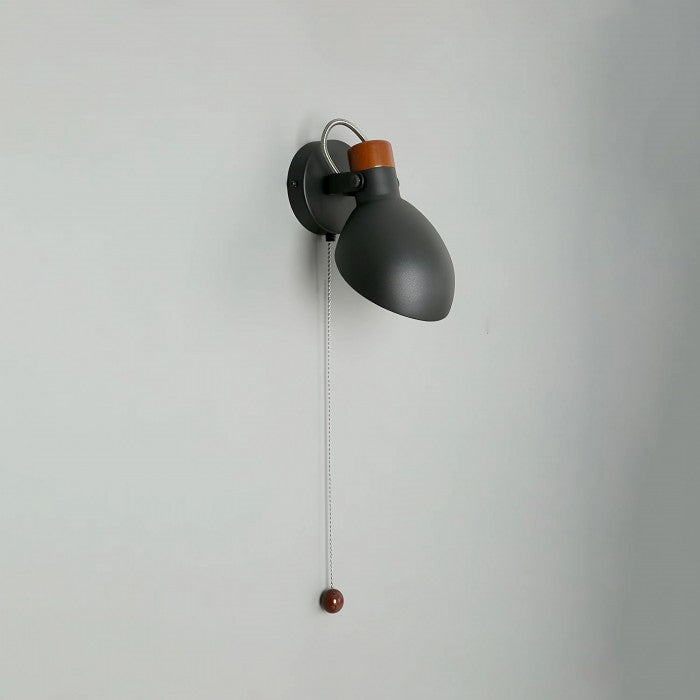 AngleGlow - 180° adjustable wall lamp with pull switch for custom lighting