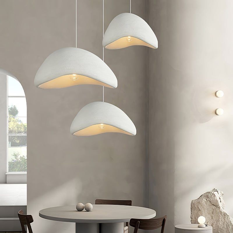 AuraGlow - Lampada a sospensione LED sottile con design moderno a macchie