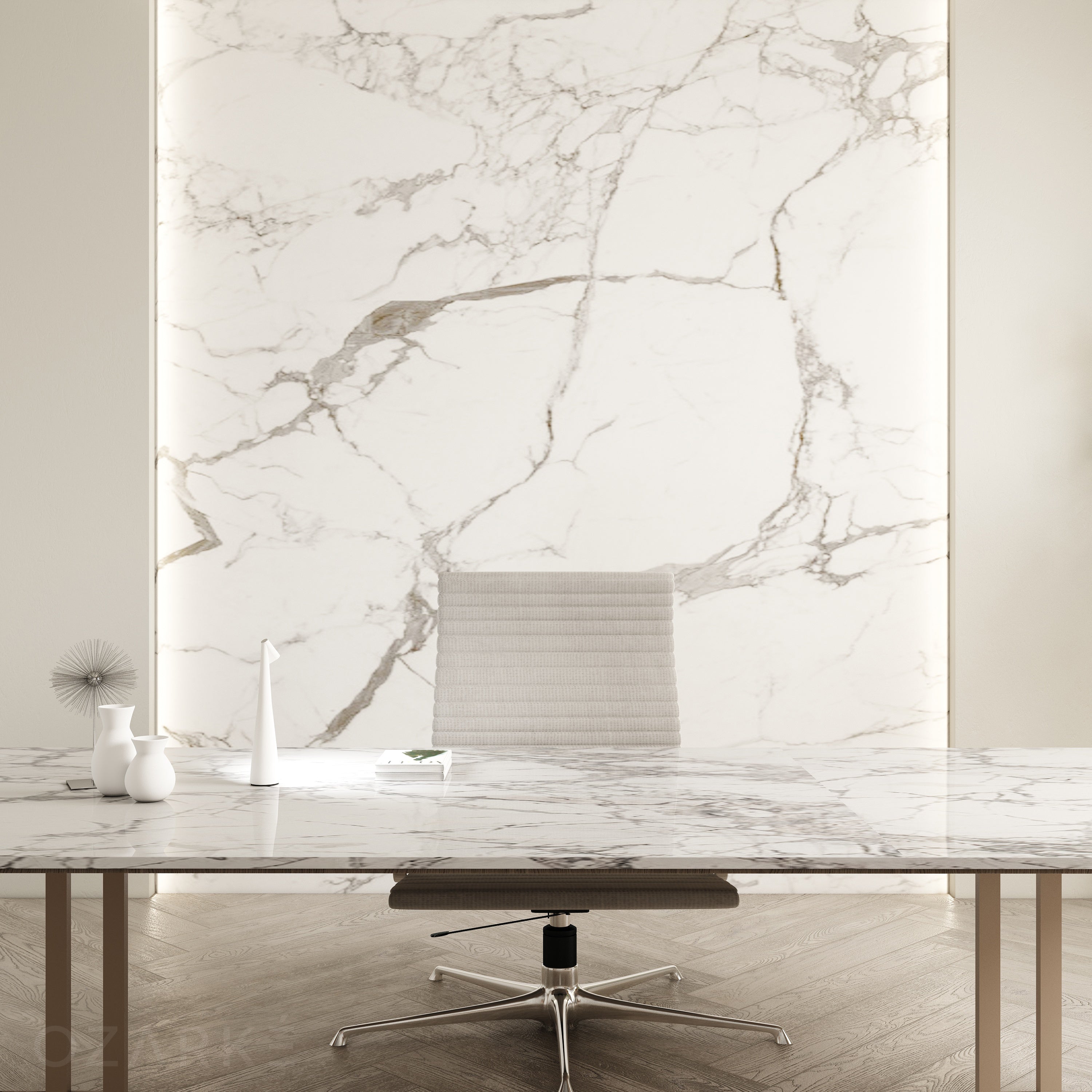 LumaGlow - Minimalist LED table lamp with rechargeable battery