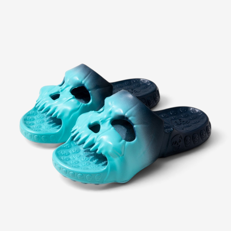 NightClaw – Chinelos com caveiras e design distinto