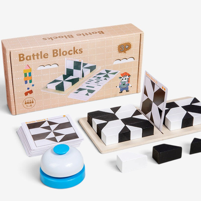 PatternBell - Jeu de blocs de construction avec cartes de motifs