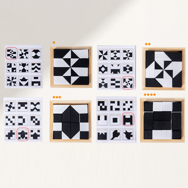 PatternBell - Jeu de blocs de construction avec cartes de motifs