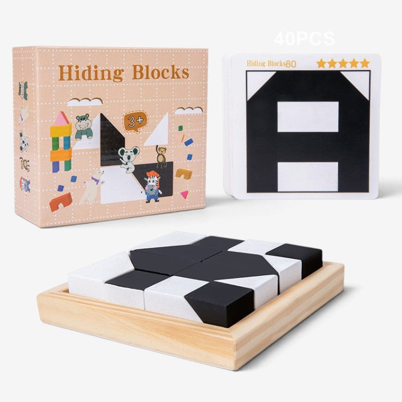 PatternBell - Jeu de blocs de construction avec cartes de motifs