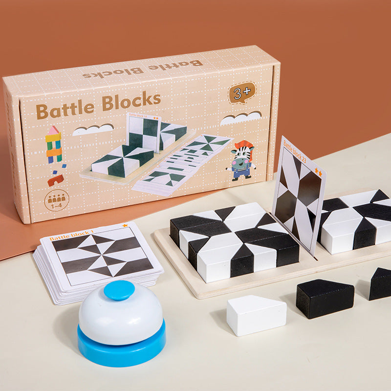 PatternBell - Jeu de blocs de construction avec cartes de motifs