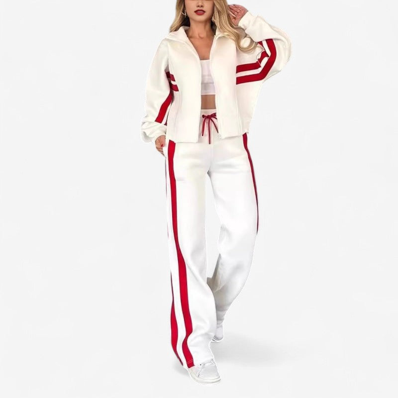 Jessica – Set în Două Piese cu Jachetă cu Mâneci Lungi și Pantaloni cu Șnur